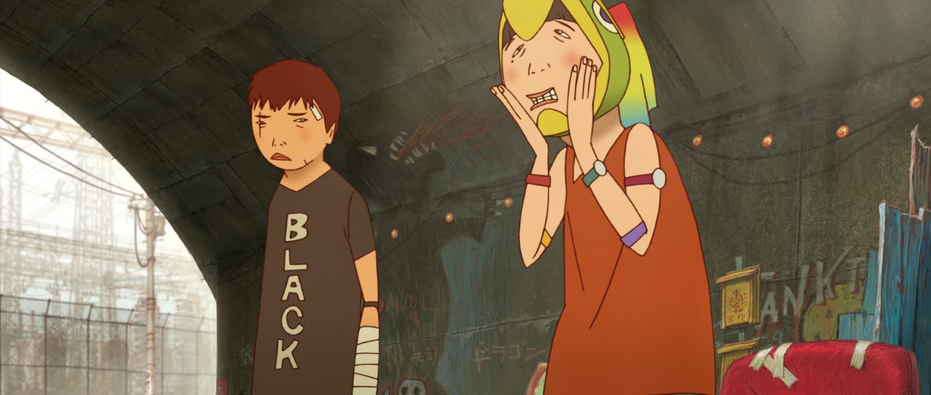 Jelenetkép - Tekkon Kinkreet - A harcosok városa - 01:50:44